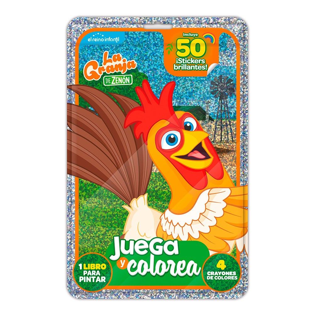 La Granja De Zenón Juega y Colorea Vol.3