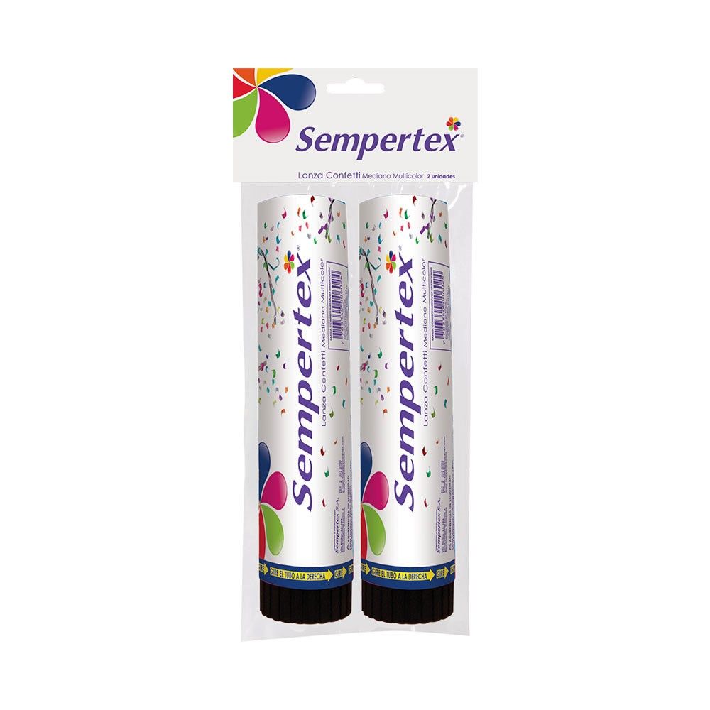 Lanza Confetti Sempertex Multicolor X2 Und