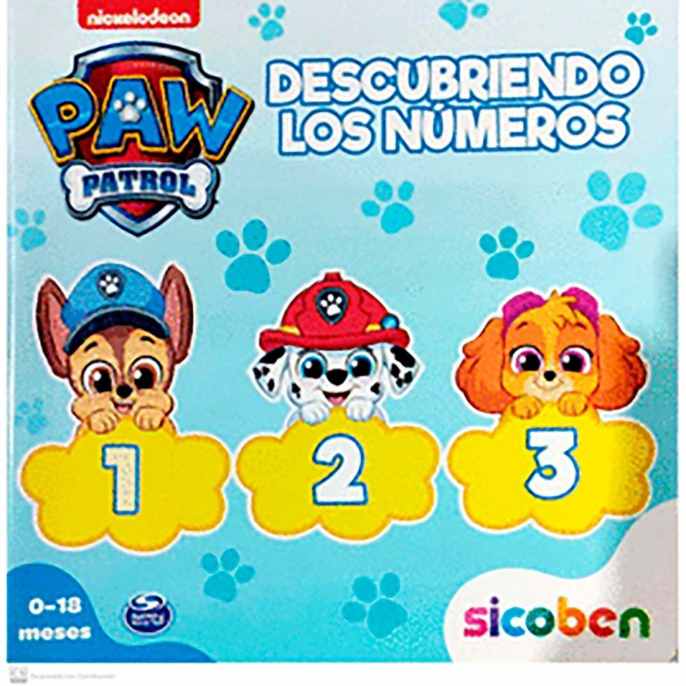 Descubriendo Los Números Paw Patrol