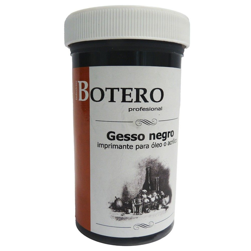 Gesso Botero Profesional Negro 140gr