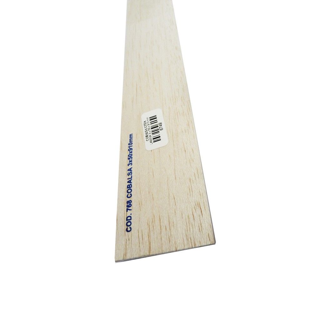 Lamina De Balso 3 mm x 50 mm x 910 mm