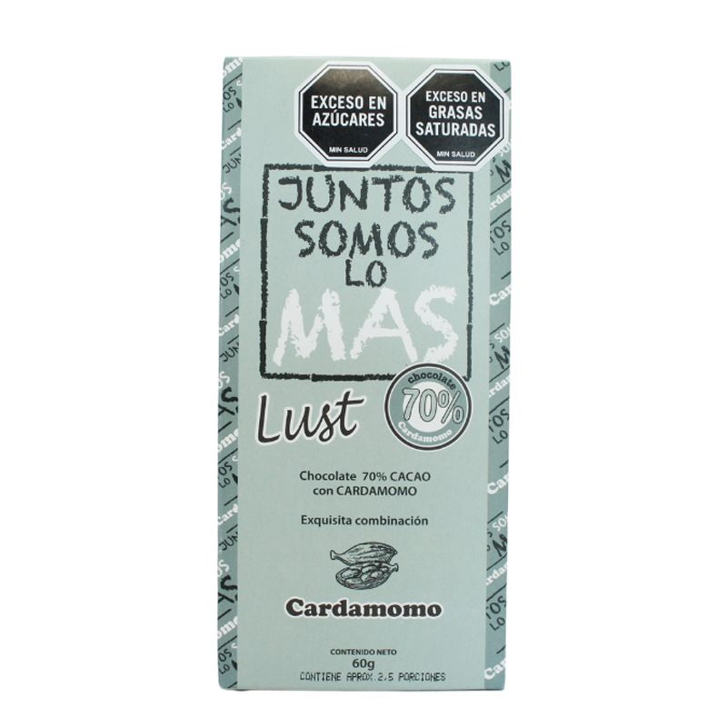 Chocolate Con Cardamomo Lust 60g