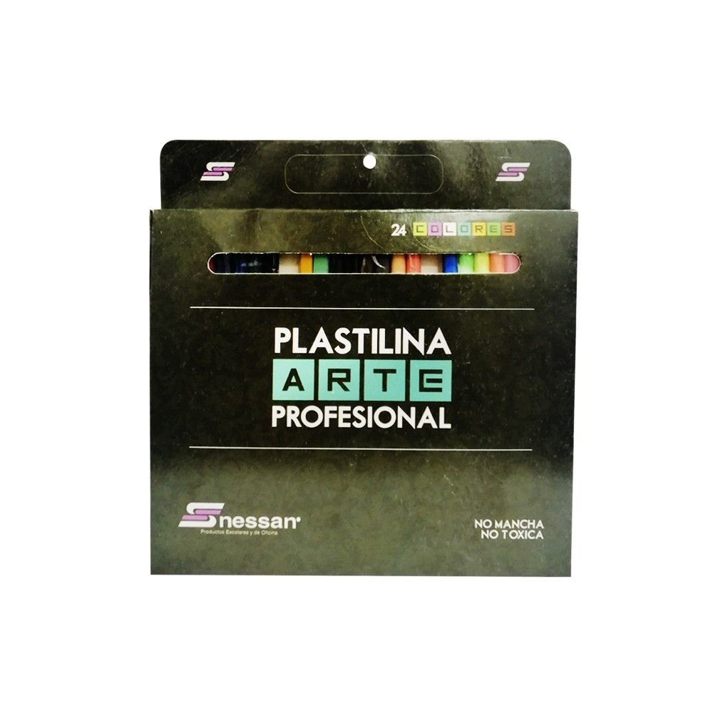 plastilina arte profesional x 24 und