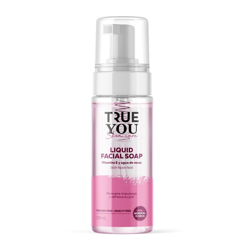 Jabón Liquido Facial True You Rosa 150ML