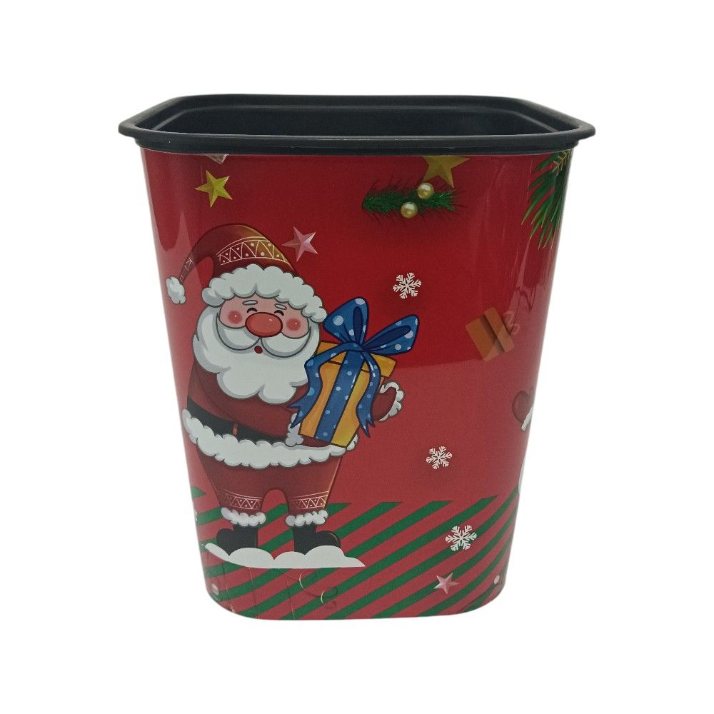 Basurero 20X24Cm Navidad