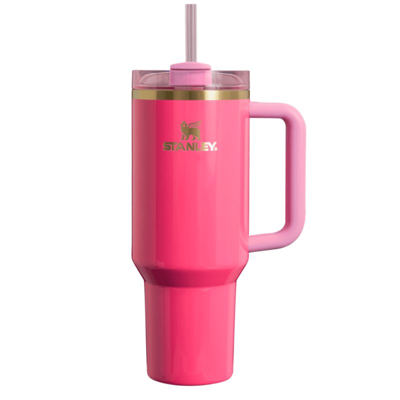Termo Stanley Quencher H2.0 Flowstate Tumbler Pink Parade