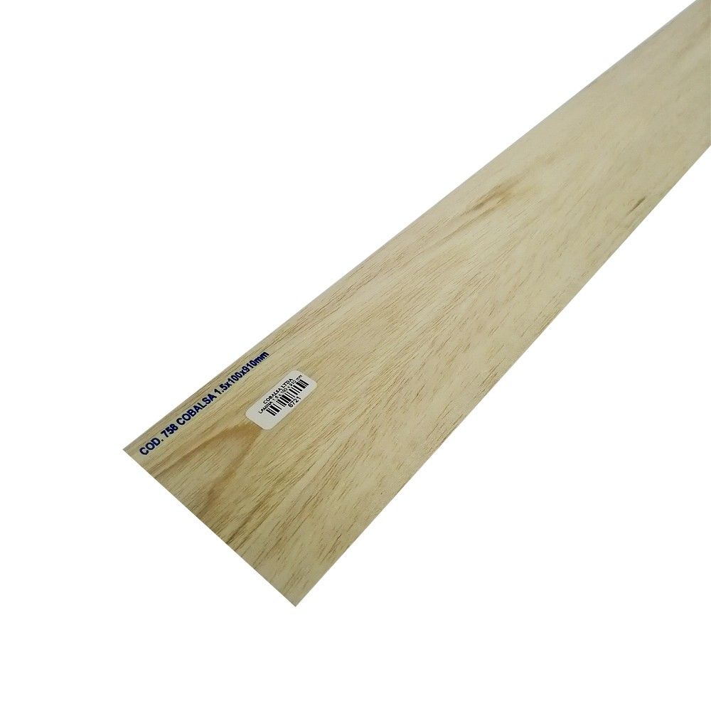 Lamina De Balso 1.5 mm x 100 mm x 910 mm