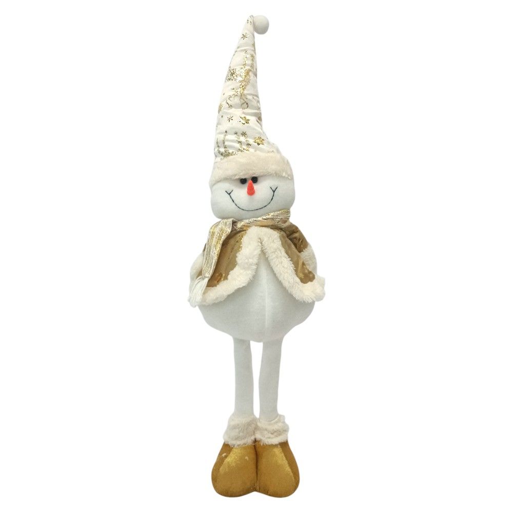 Muñeco 65Cm Alargable De Trapo Dorado