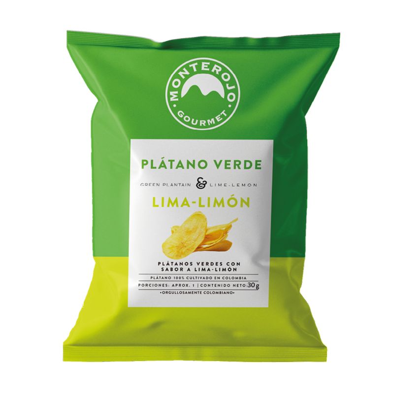 Platanos Verdes Lima Limon 30Gr Monterojo