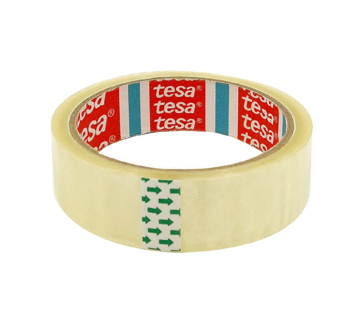 Cinta Adhesiva Pegante Tesa Transparente 40mt x 24mm