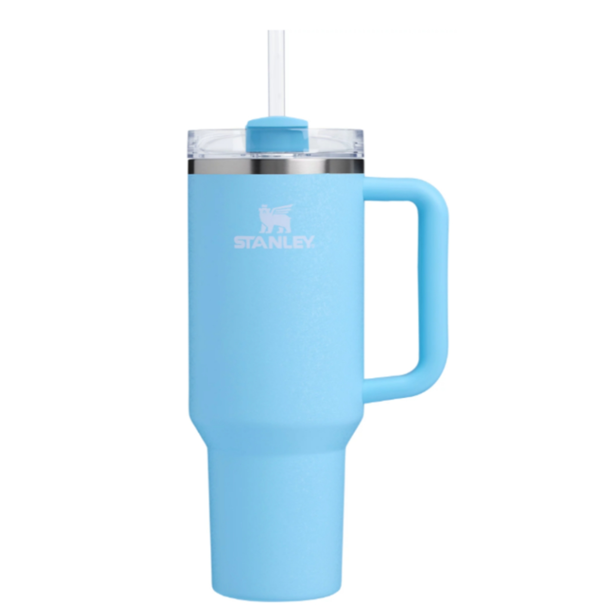 Construido con acero inoxidable reciclado para un sorbo sostenible, nuestro Quencher H2.0 de 40 oz ofrece la máxima hidratación con menos recargas. Al ir al trabajo, al gimnasio o estudio, querrás tener este vaso a tu lado. Gracias al aislamiento al vacío de Stanley, su agua se mantendrá helada, hora tras hora. 

 La tapa FlowState avanzada cuenta con una cubierta giratoria con tres posiciones: 

 
 Una abertura para el pitillo diseñada para resistir las salpicaduras mientras mantiene el pitillo reutilizable en su lugar. 
 Una abertura para beber. 
 Una tapa de cobertura total. 
 

 El asa ergonómica incluye inserciones de agarre cómodo para transportarlo con facilidad, y la base angosta se adapta a casi cualquier portavasos de automóvil. 

 Capacidad: 40 oz (1.2 litros) 
 Peso: 652 gramos. 
 Dimensiones: 9.8 x 14.78 x 31.2 cm (3.86 x 5.82 x 12.3 pulgadas). 
 Serie: Adventure 
 NO es a prueba de fugas 

 Mantiene tu bebida fría 11 horas y la conserva fría por 2 días cuando inicia con hielo. 

 
 90 % acero inoxidable 18/8 reciclado, sin BPA, naturalmente libre de Bisfenol (BPA). 
 El ícono de acero inoxidable reciclado dentro del termo indica que tu Quencher está hecho de materiales sostenibles. 
 Aislamiento al vacío de doble pared. 
 Acabado de pintura en polvo. 
 Tapa de rosca de 3 posiciones FlowState. 
 Pitillo reutilizable. 
 Mango de agarre cómodo. 
 Compatible con varios portavasos de carros gracias al diámetro de su base que es 7.9 cm (3.1 pulgadas). 
 Apto para lavaplatos.