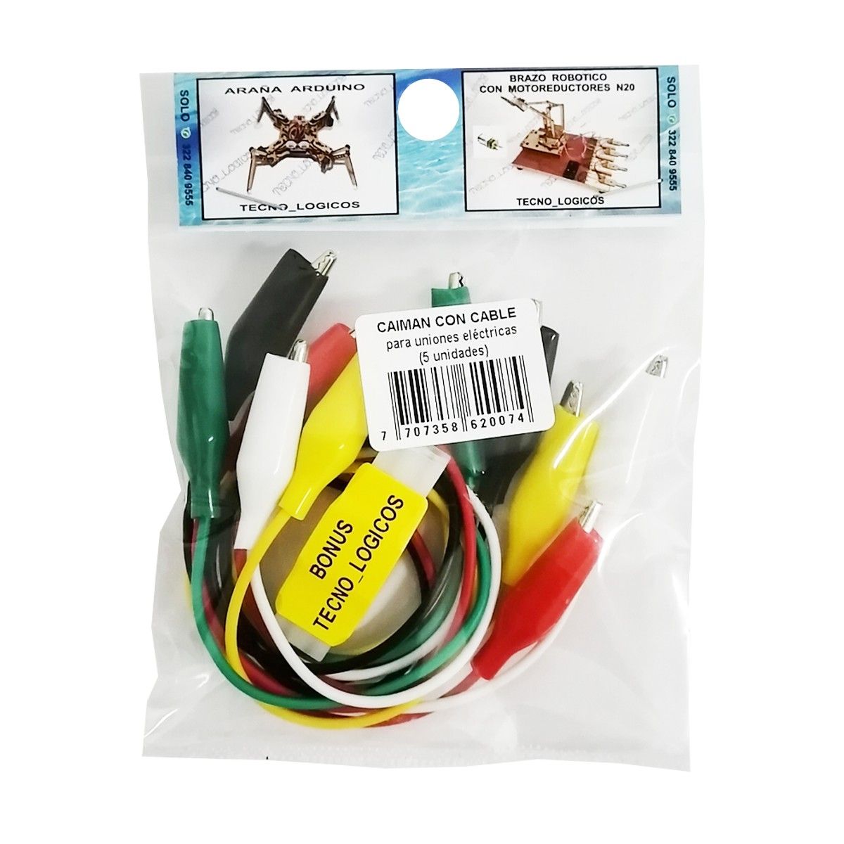 Caiman Con Cable Uniones Eléctricas X5 UND