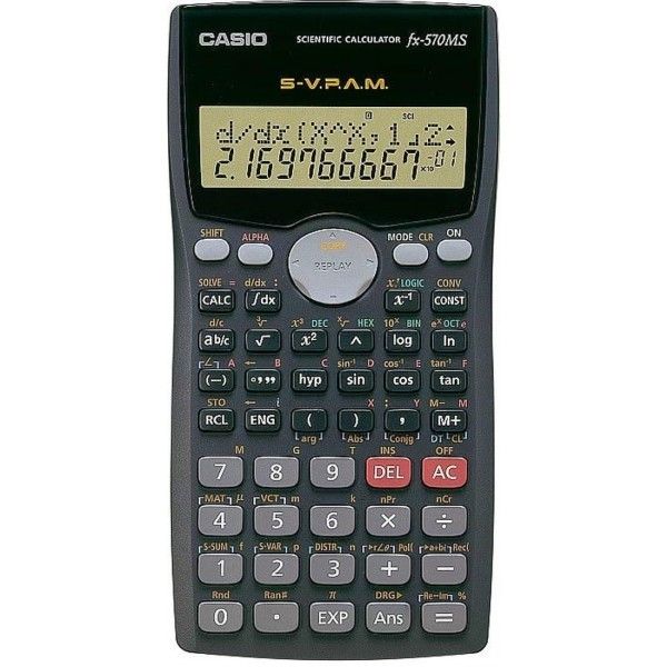 Calculadora Casio FX-570MS-WC-DH-V