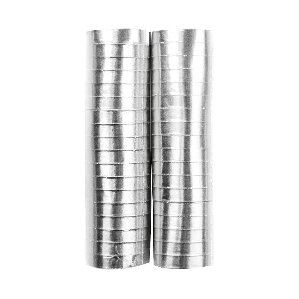 Serpentina Sempertex Color Metal Plata  X2 Und