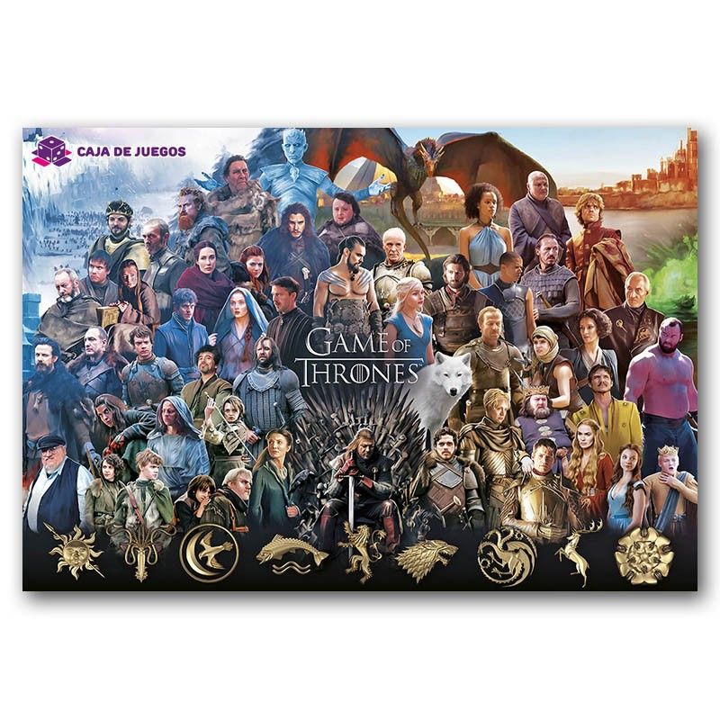 Rompecabezas  Game Of Thrones 1000 Piezas