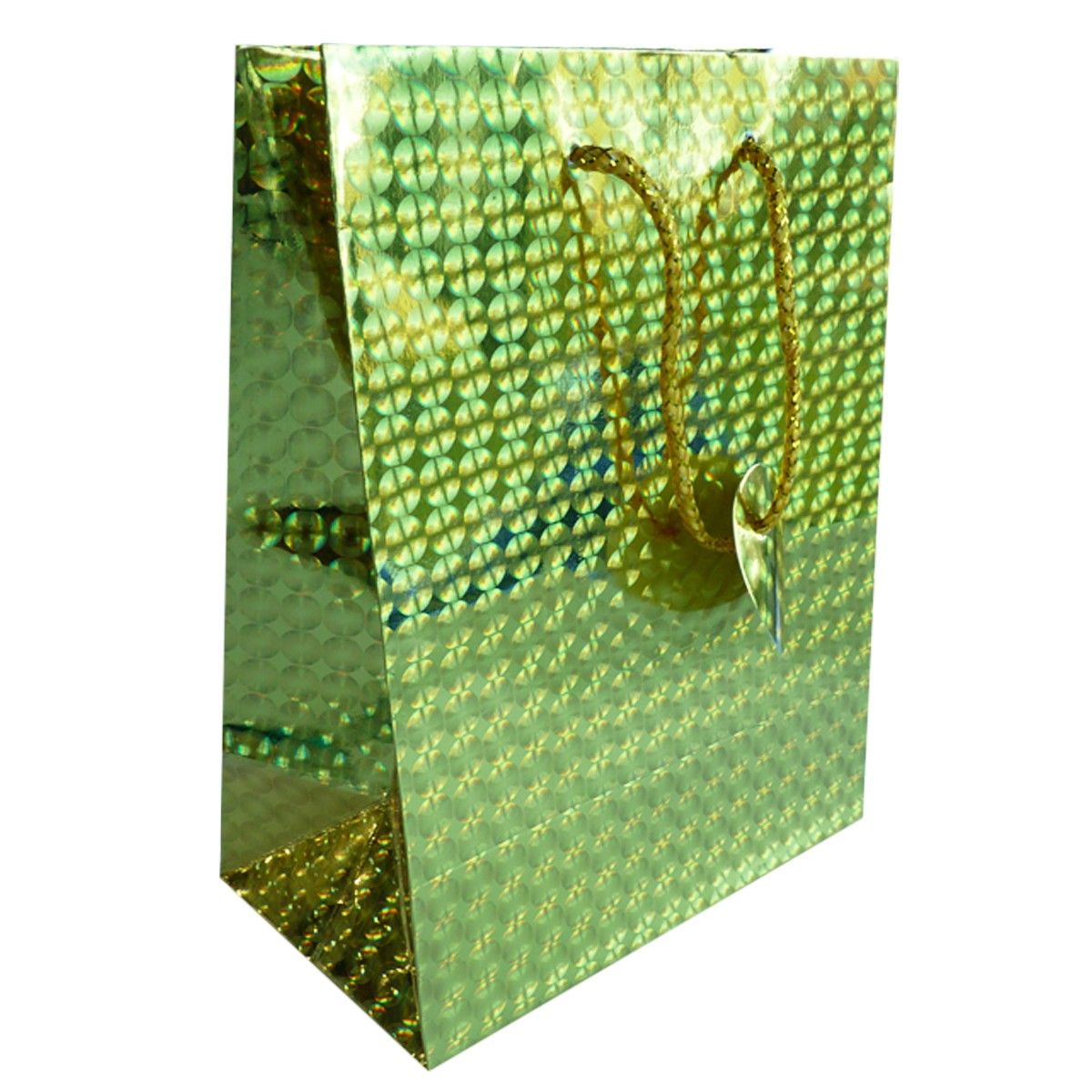 Bolsa de Regalo JR Holograma Colores Surtidos Tamaño Mediano