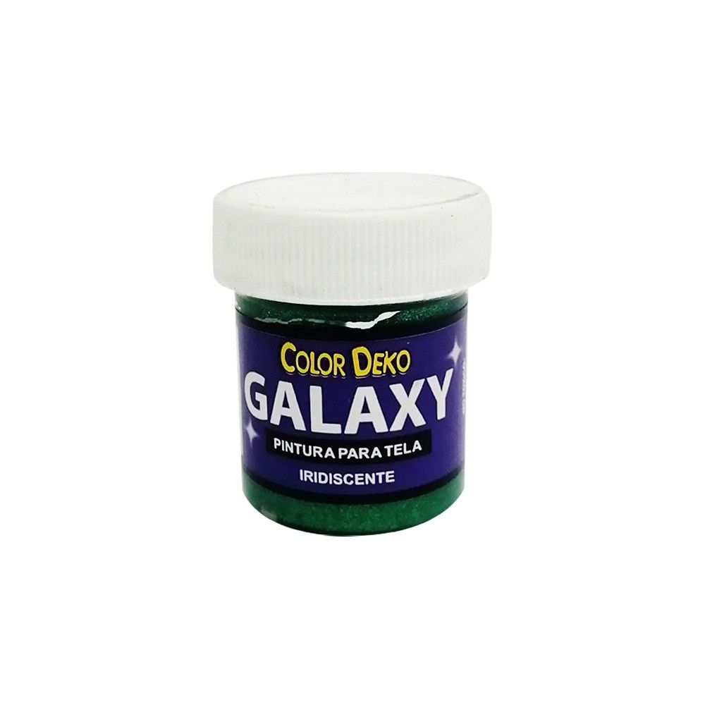 Pintura Tela Galaxy Color Verde Navidad 1Onz