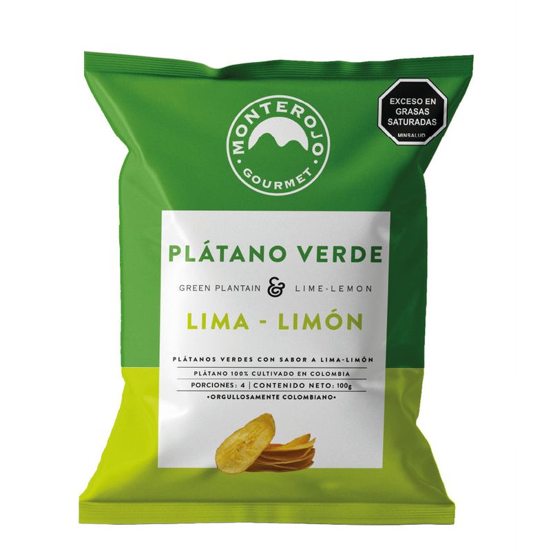 Platanos Verdes Lima Limon 100Gr Monterojo