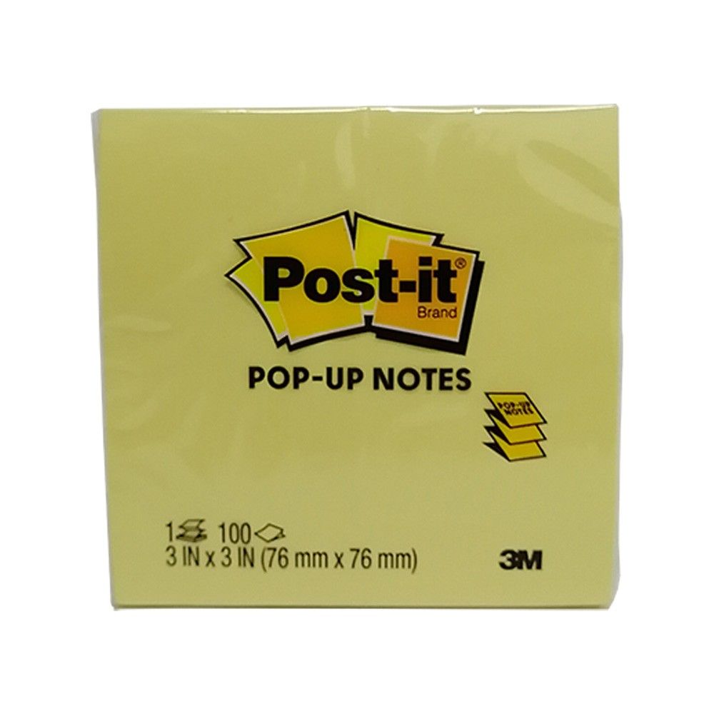 Post-it 3M Notas Adhesivas Pop-Up Amarillo Canario