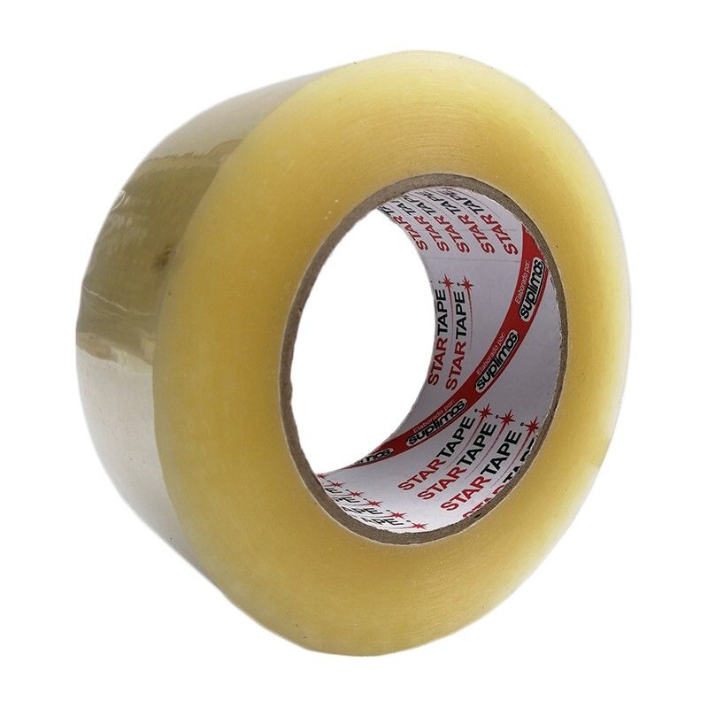 Cinta Pegante Startape Transparente 48mm x200 mts