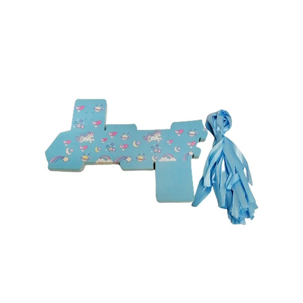 Cajas de Cartón Decoración Unicornio Hexagonal x 25 und