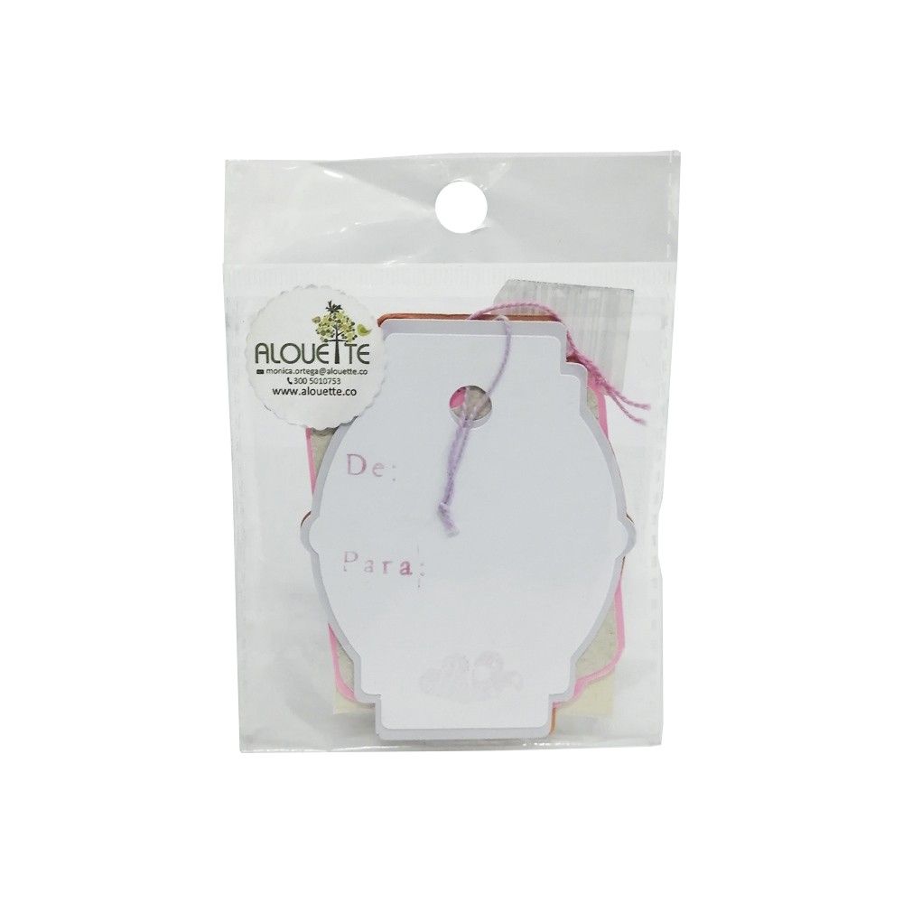 Tarjeta Marcar Regalos X3 Alouette