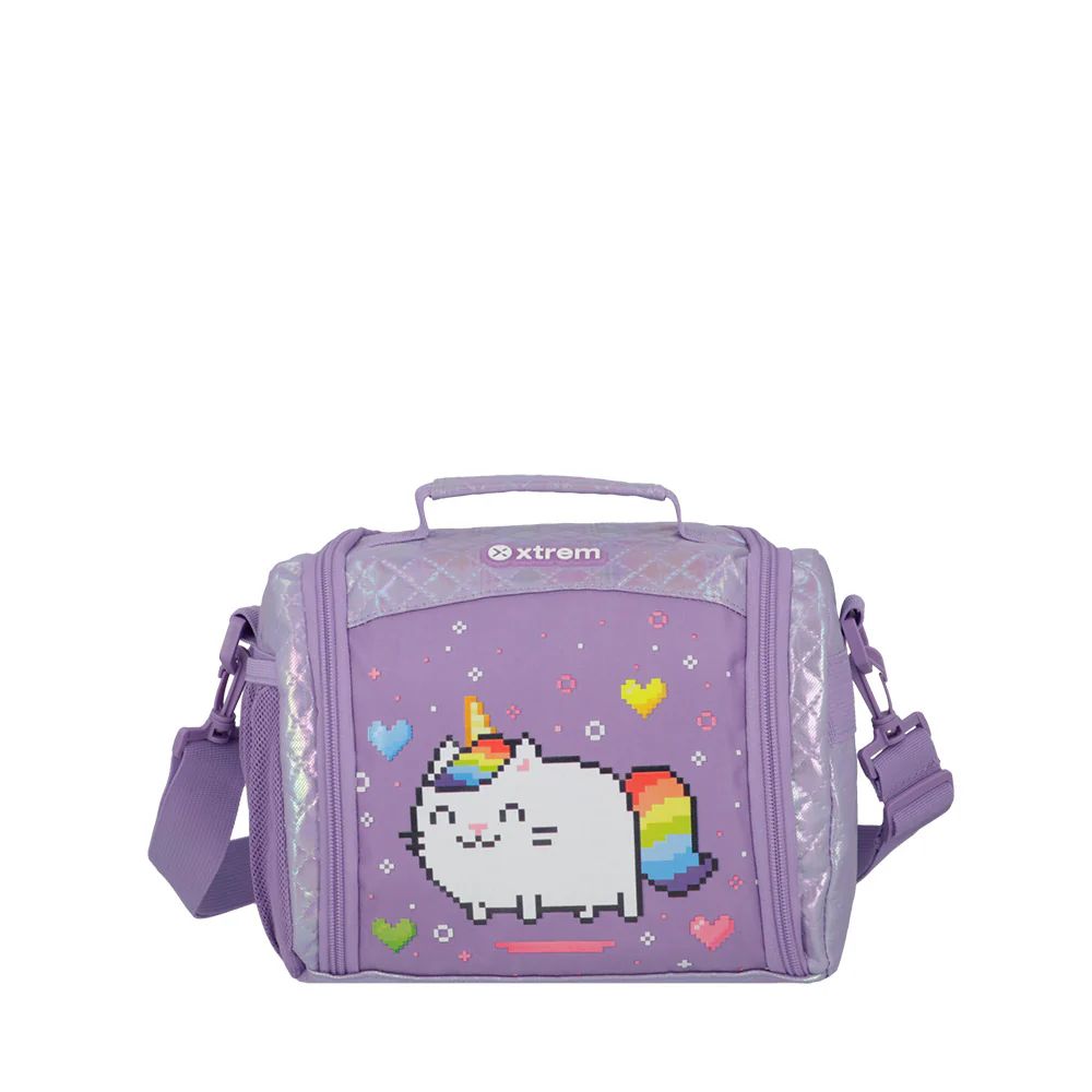 Lonchera Térmica 3.0 Lila Gato Xtrem