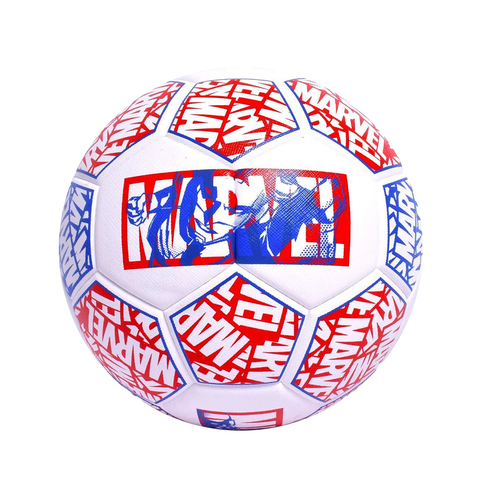 Balón de Futbol Golty Marvel No 5 Rojo Azul Thermobonded