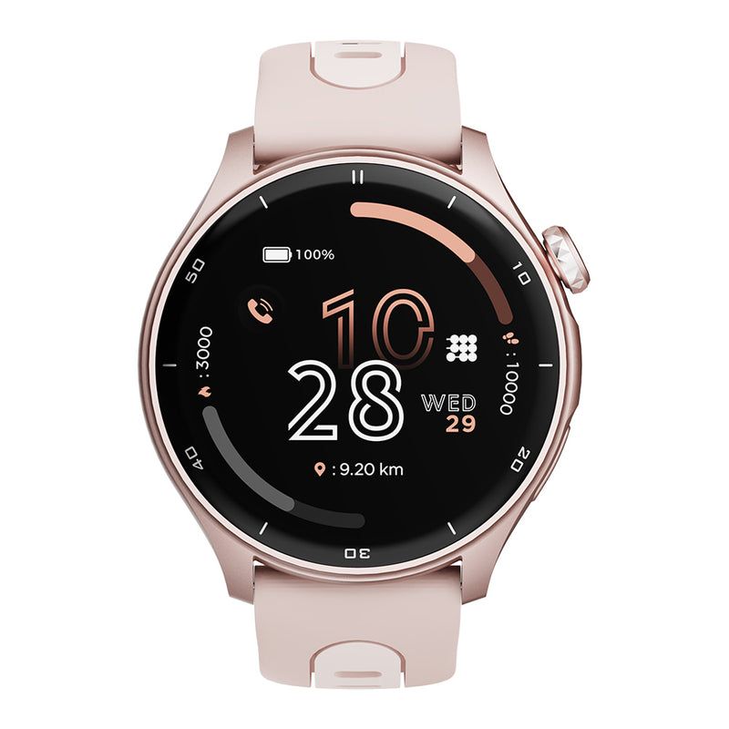 Presentamos el AURA Pro Smartwatch - Precisión y elegancia combinadas 
El reloj Cubitt AURA Pro cuenta con GPS integrado, lo que te permite registrar rutas y distancias con precisión sin necesidad de llevar tu celular. Con su pantalla AMOLED de 1.43", más de 60 modos de ejercicio y una carcasa de aluminio premium, este smartwatch es perfecto para exploradores y aventureros. 

 Caracteristicas: 
GPS y Altímetro Integrados: Navega con total confianza gracias al GPS integrado y el seguimiento de altitud — ideal para caminatas, ciclismo o correr, sin necesidad de llevar el celular. 
Llamadas y Notificaciones Inteligentes por Bluetooth: Conéctate con Bluetooth 5.3 para realizar llamadas, controlar la música y recibir mensajes o alertas de aplicaciones directamente desde tu muñeca. 
Monitoreo de Salud Avanzado: Supervisa de forma continua tu frecuencia cardíaca, oxígeno en sangre (SpO2), calidad del sueño, niveles de estrés y ciclo menstrual con sensores de alta precisión. 
60+ Modos Deportivos y Resistencia al Agua: Elige entre más de 60 modos deportivos, incluyendo seguimiento de natación. Clasificación 3ATM (hasta 30 metros) para uso diario en agua y sudor. 
Pantalla AMOLED de 1.43” con Funciones Inteligentes: Disfruta de una pantalla siempre encendida con brillo automático, actualizaciones del clima y control de música desde tu muñeca. 
Herramientas de Bienestar Personalizadas: Realiza sesiones de respiración guiada, seguimiento de ovulación y recibe métricas personalizadas para acompañar tu bienestar diario. 
Batería de Larga Duración + Carga USB: Con batería de 370 mAh, AURA Pro ofrece 7+ días de uso y se recarga fácilmente con conector USB integrado — sin necesidad de cables adicionales. 
Diseño Premium con Tecnología Nórdica: Carcasa de aluminio de alta calidad con tecnología Nordic MUC para mayor rendimiento, resistencia y comodidad en todo momento. 
App Cubitt Pro Gratis: Sincroniza con la app Cubitt Pro para ver estadísticas de salud, configurar metas y hacer seguimiento a tu progreso. Disponible en App Store y Google Play. 

 Especificaciones técnicas: 
Pantalla: AMOLED de 1.43” siempre encendida con brillo automático. 
Bluetooth: Versión 5.3. 
GPS & Altímetro: Integrado. 
Sensores: Frecuencia cardíaca, oxígeno en sangre (SpO2), sueño, estrés, seguimiento de ciclo menstrual, seguimiento de ovulación, entre otros. 
Resistencia al agua: 3ATM (hasta 30 metros). 
Batería: 370 mAh – 7+ días de uso. 
Carga: USB integrada. 
Compatibilidad: App Cubitt Pro (iOS y Android).