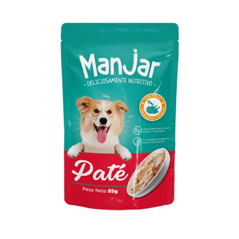 Pate Pollo Con Trozos Zanahoria X 85 Grs