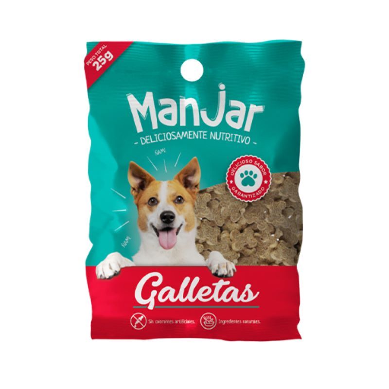 Manjar Snacks Galletas 25 Grs