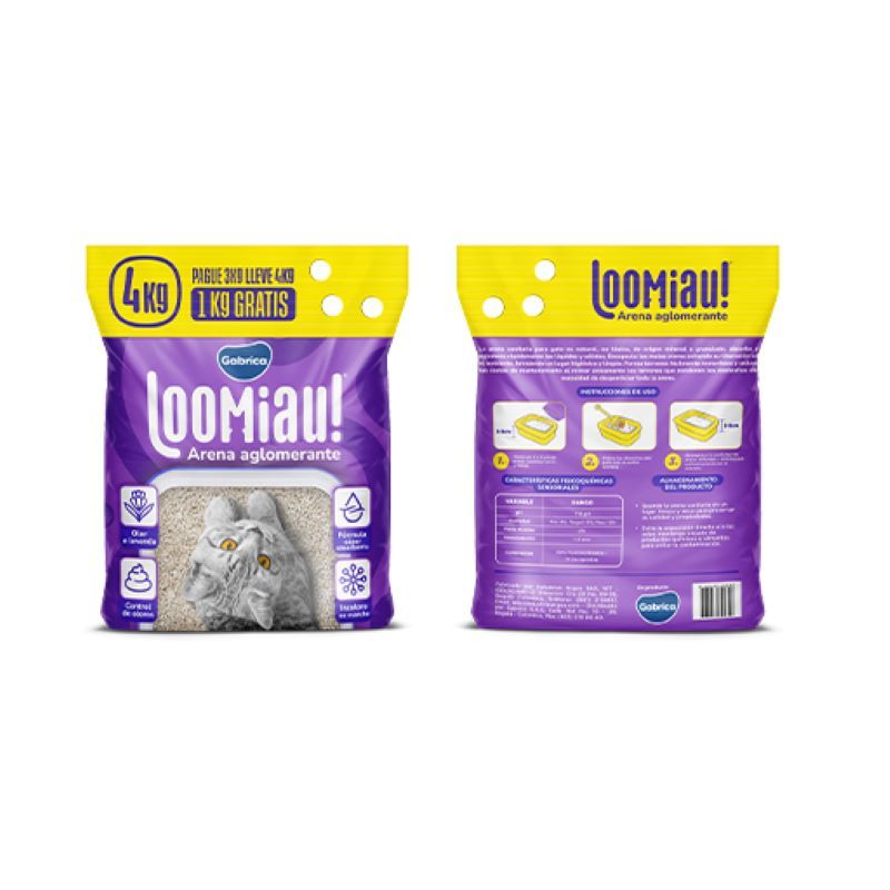 Arena Sanitaria Para Gatos 4 Kg