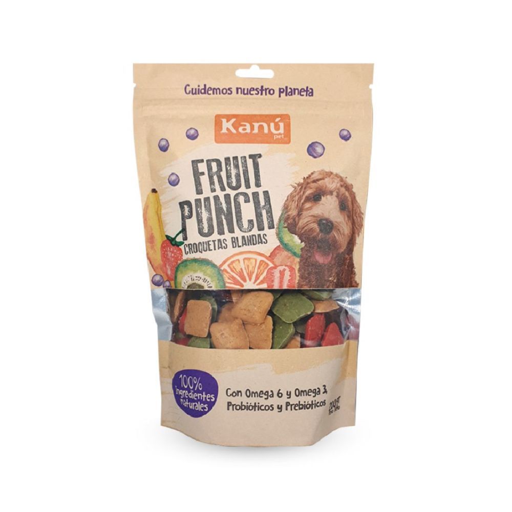 Galletas Kanu Fruit Punch Para Perro 200Gr
