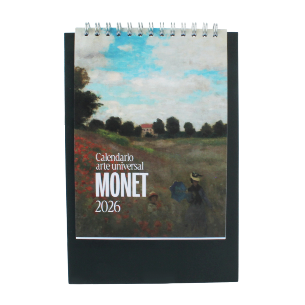 Calendario de Escritorio 2026 – Arte Universal Claude Monet