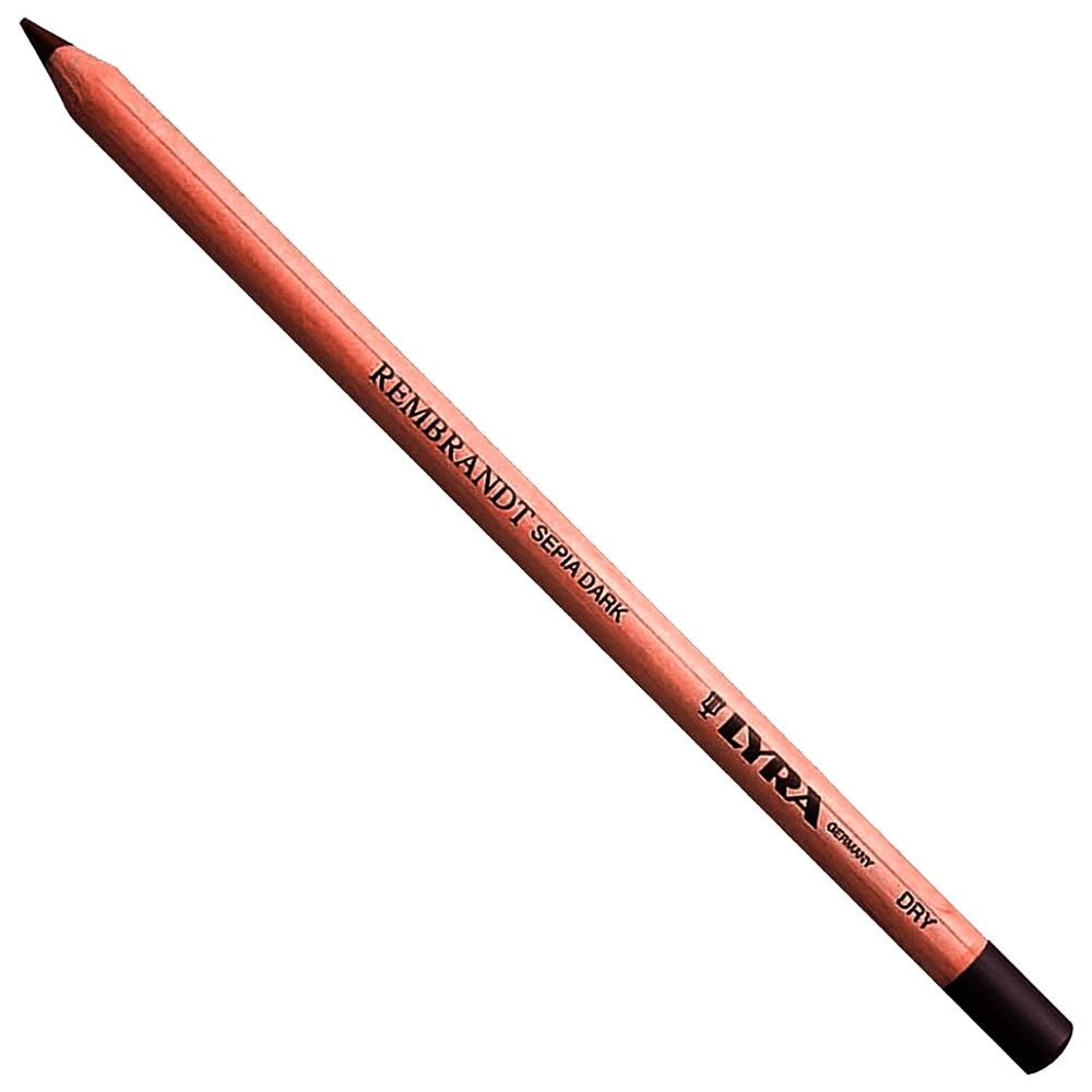 Lápiz Lyra Artist Sepia Café Oscuro Seco