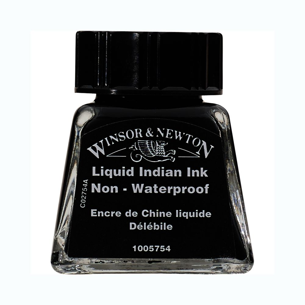 Tinta China Winsor 14Ml Rf754 Indio Líquido