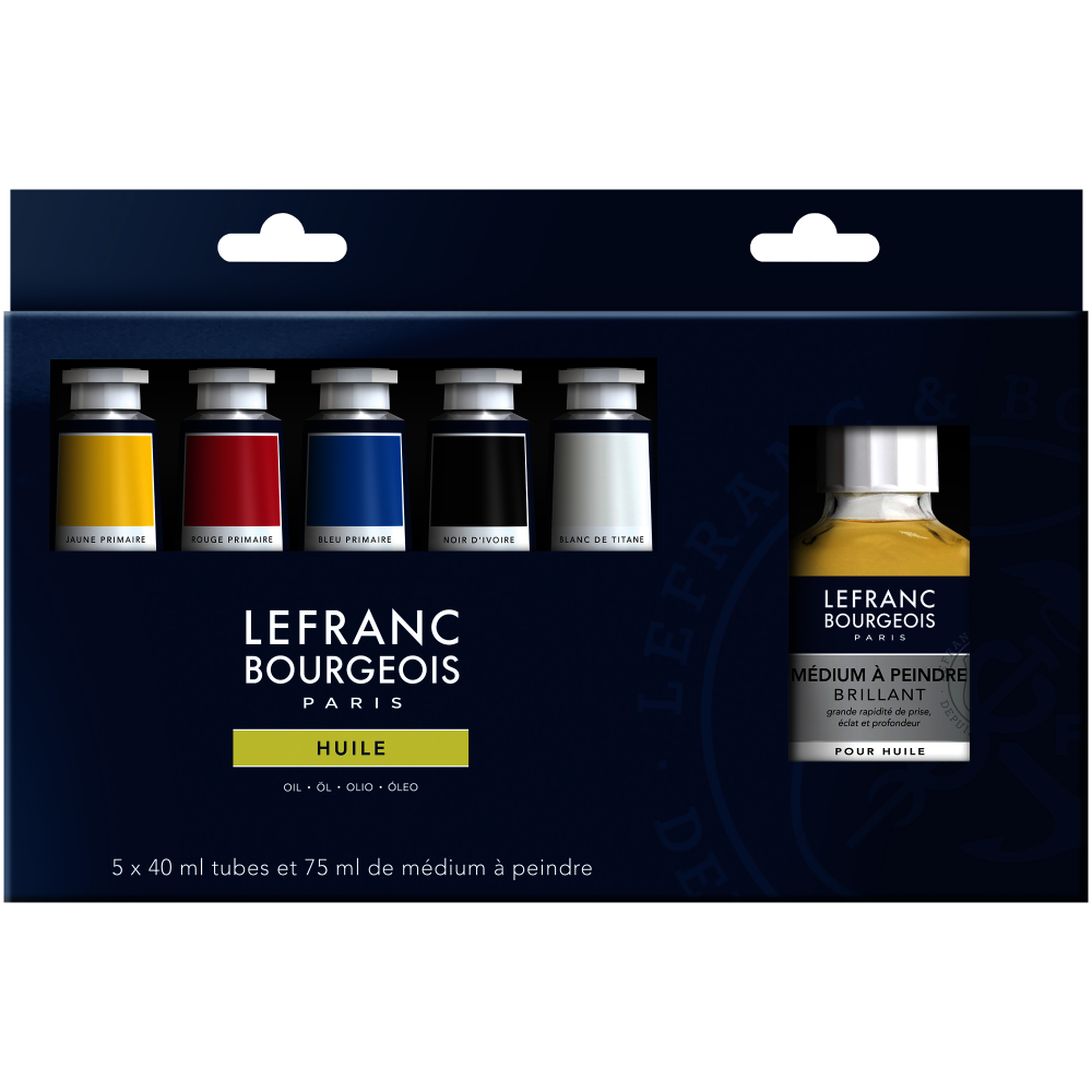 Estuche Óleo Fine 40 Ml X 5 Colores