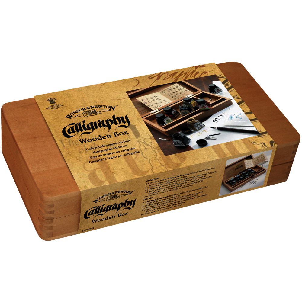 Caja Caligrafía Tinta China Winsor &amp; Newton