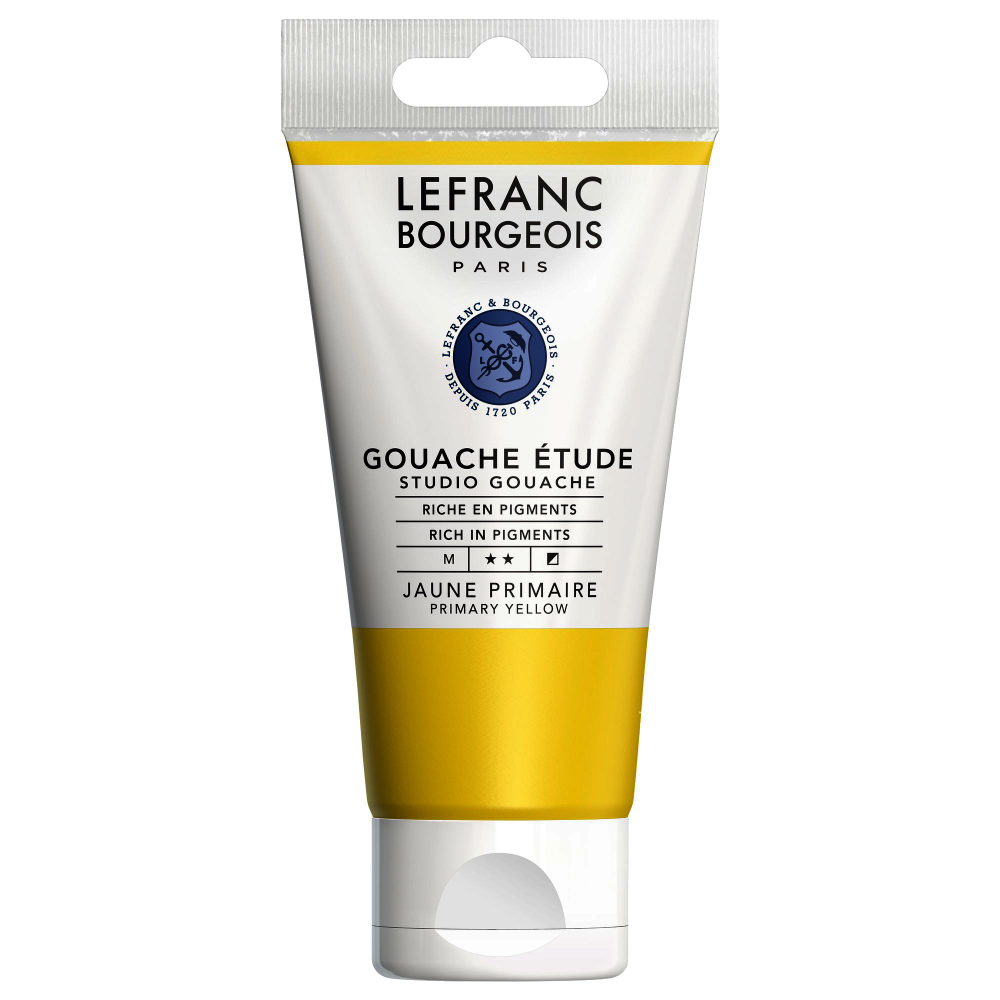 Tempera Gouache Lefranc Student 80Ml Amarillo 153