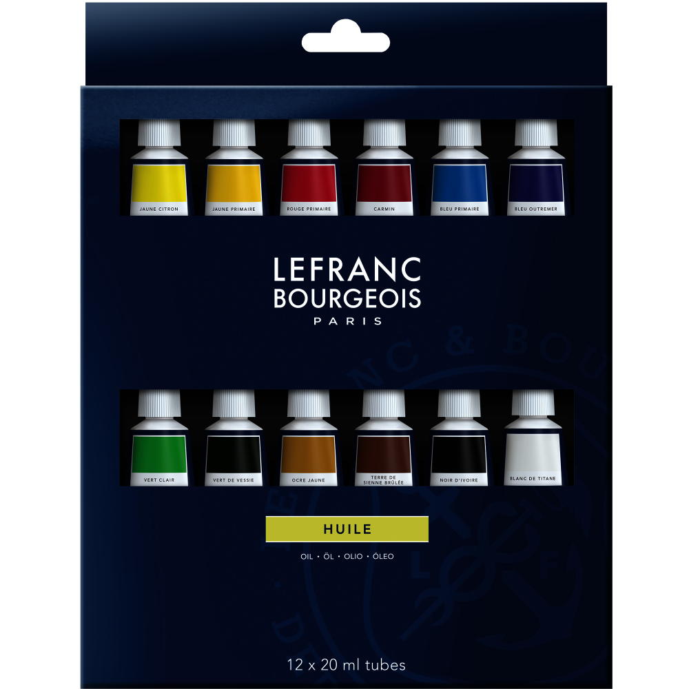 Estuche Óleo Fine 20 Ml X 12 Colores