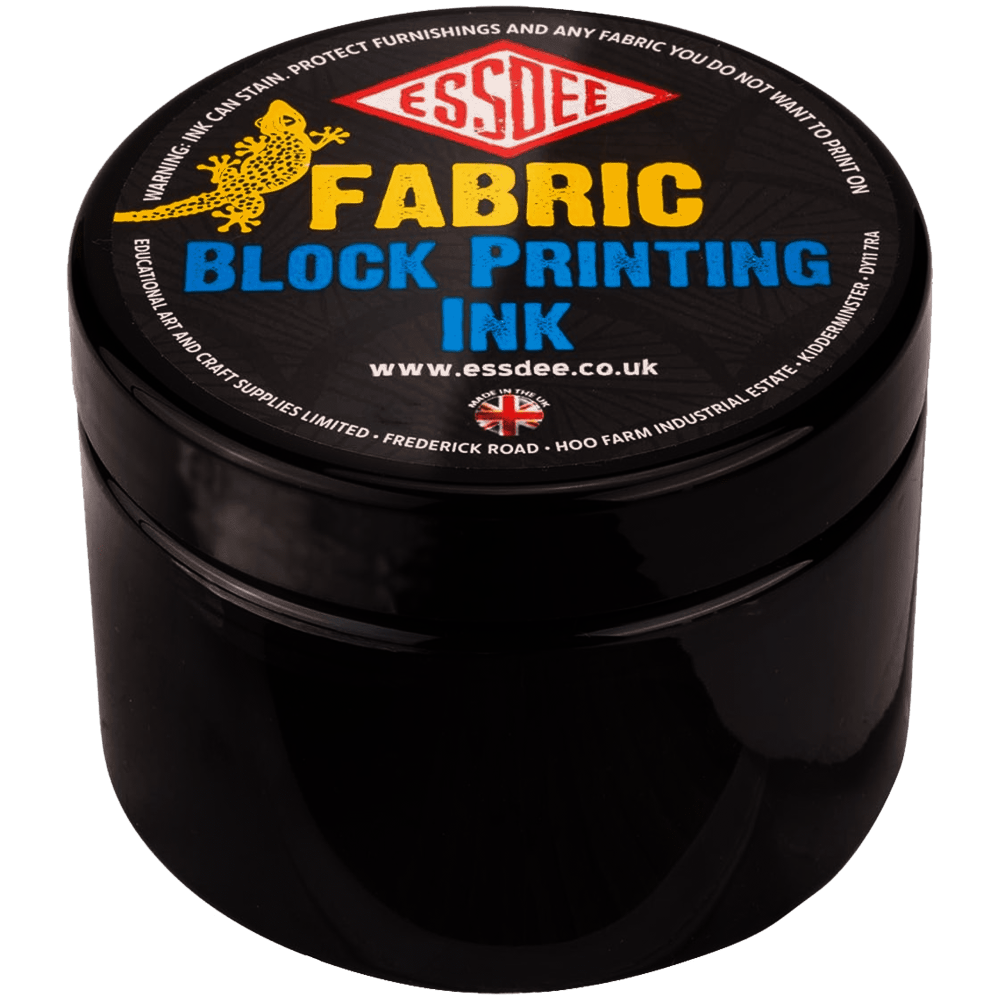 Tinta Linóleo Tela Agua Essdee 150Ml Negro