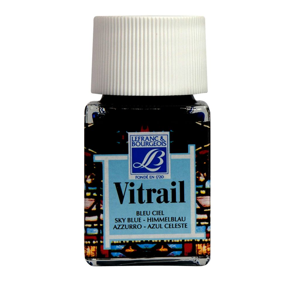 Vitral L&amp;B Azul Celeste 50 Ml Rf 028