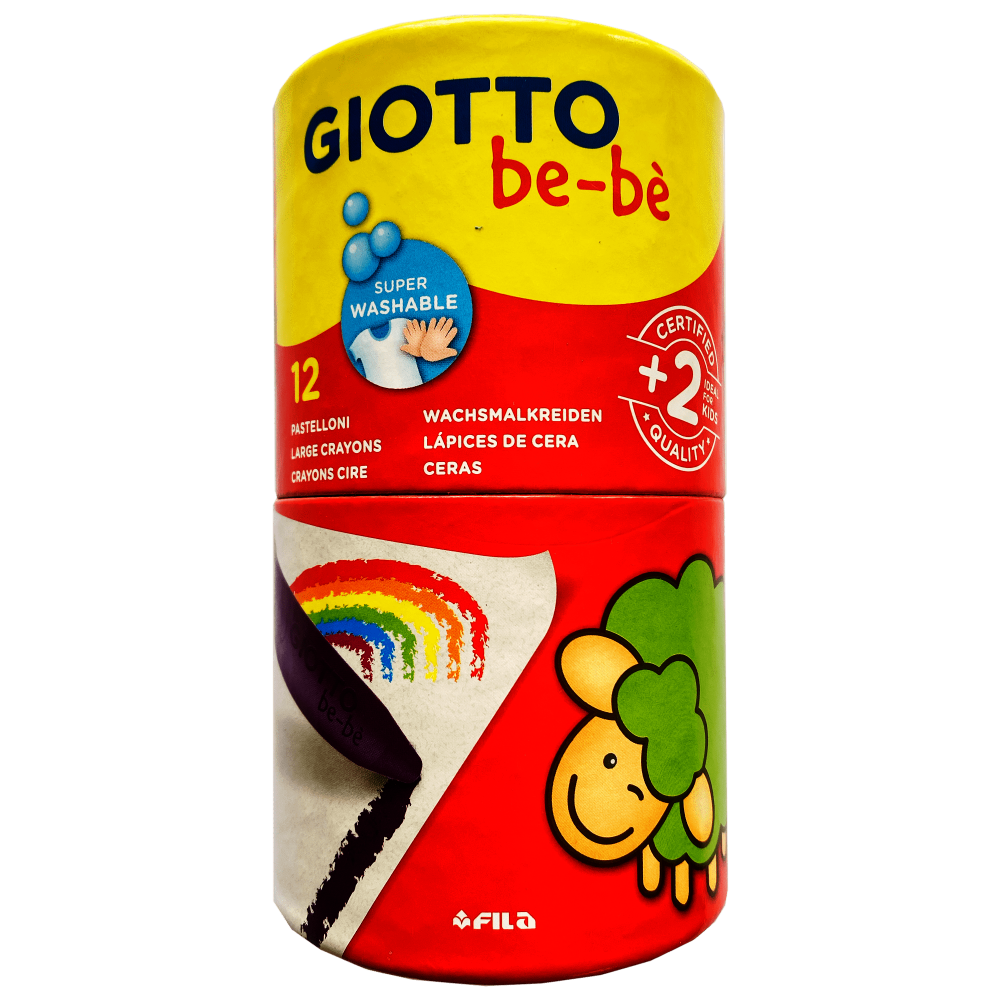 Bote Crayones X 12 Giotto Bebe