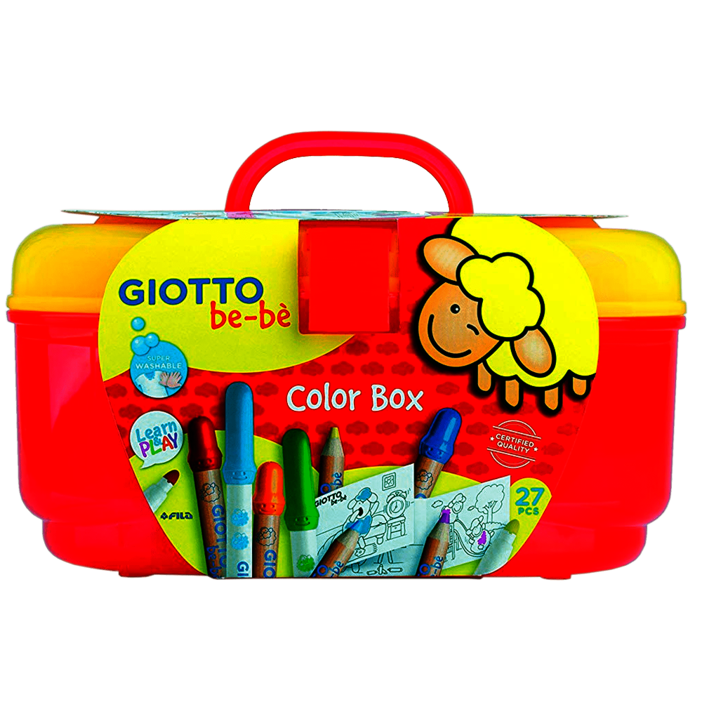 Set Lonchera Supercolor 27 PZAS Giotto Bebe