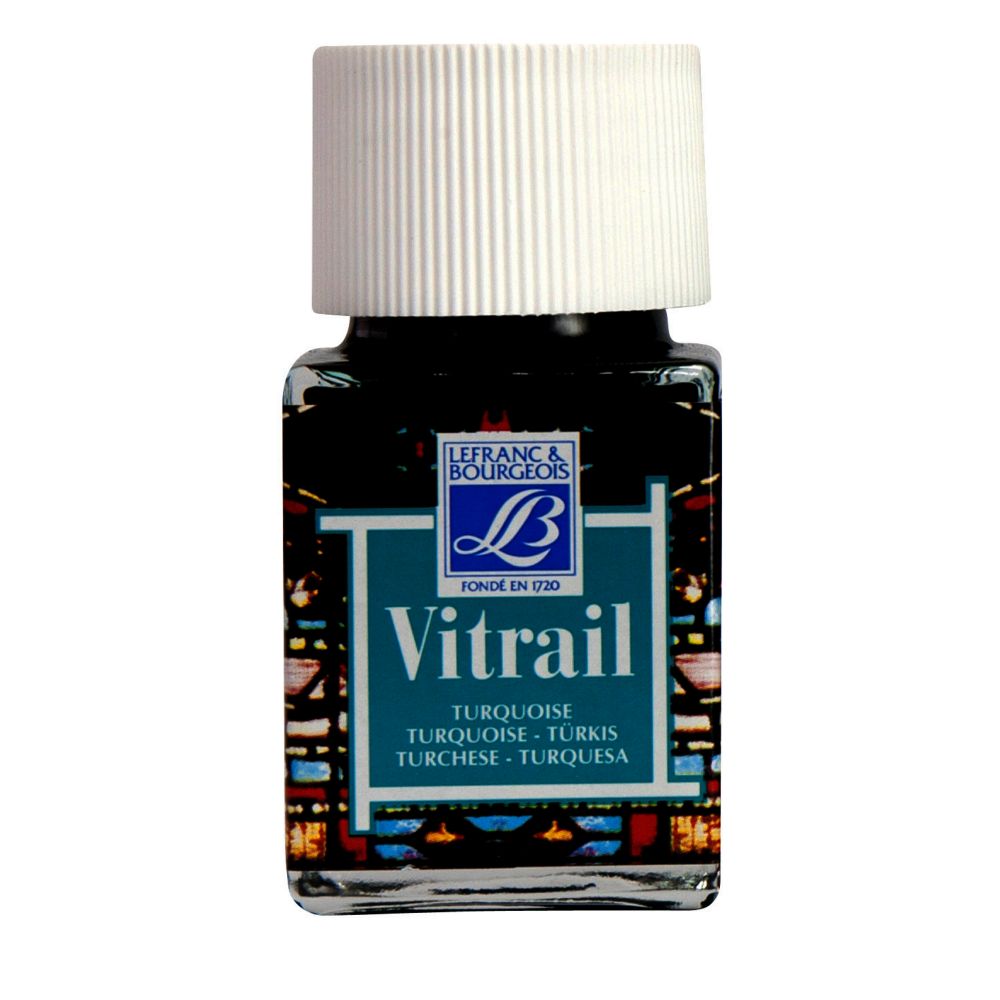 Vitral L&amp;B Azul Turquesa 50 Ml Rf 050