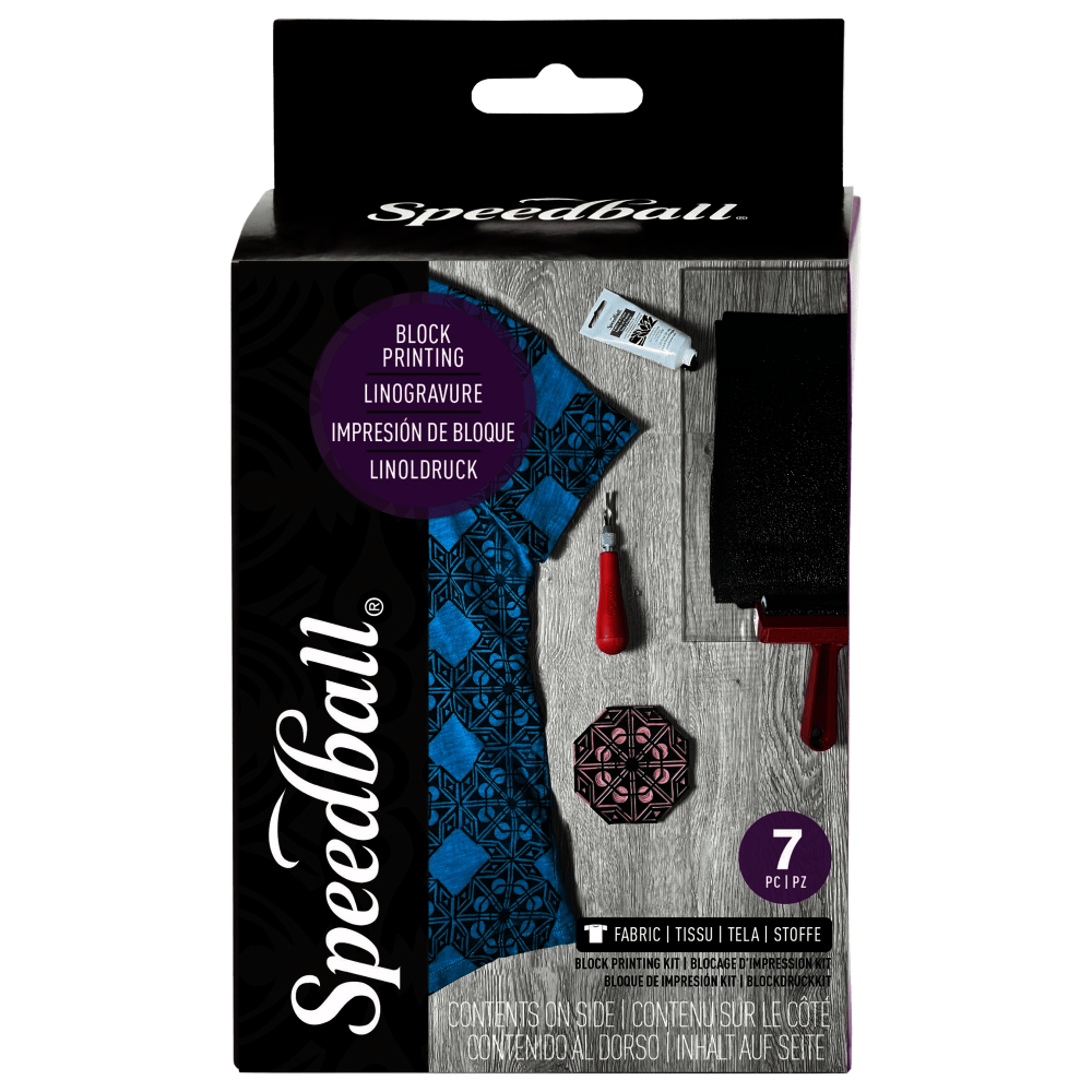 Kit Grabado Linóleo Textilbási Speedball 3483