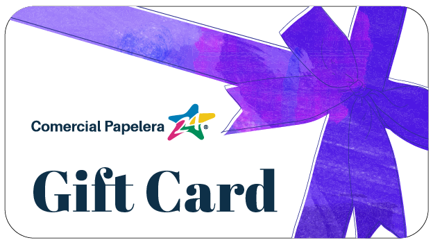 Sorprende a tus seres queridos con esta tarjeta regalo. Perfecta para que elijan lo que más les gusta. Úsala como pago en cualquier producto de nuestra tienda.