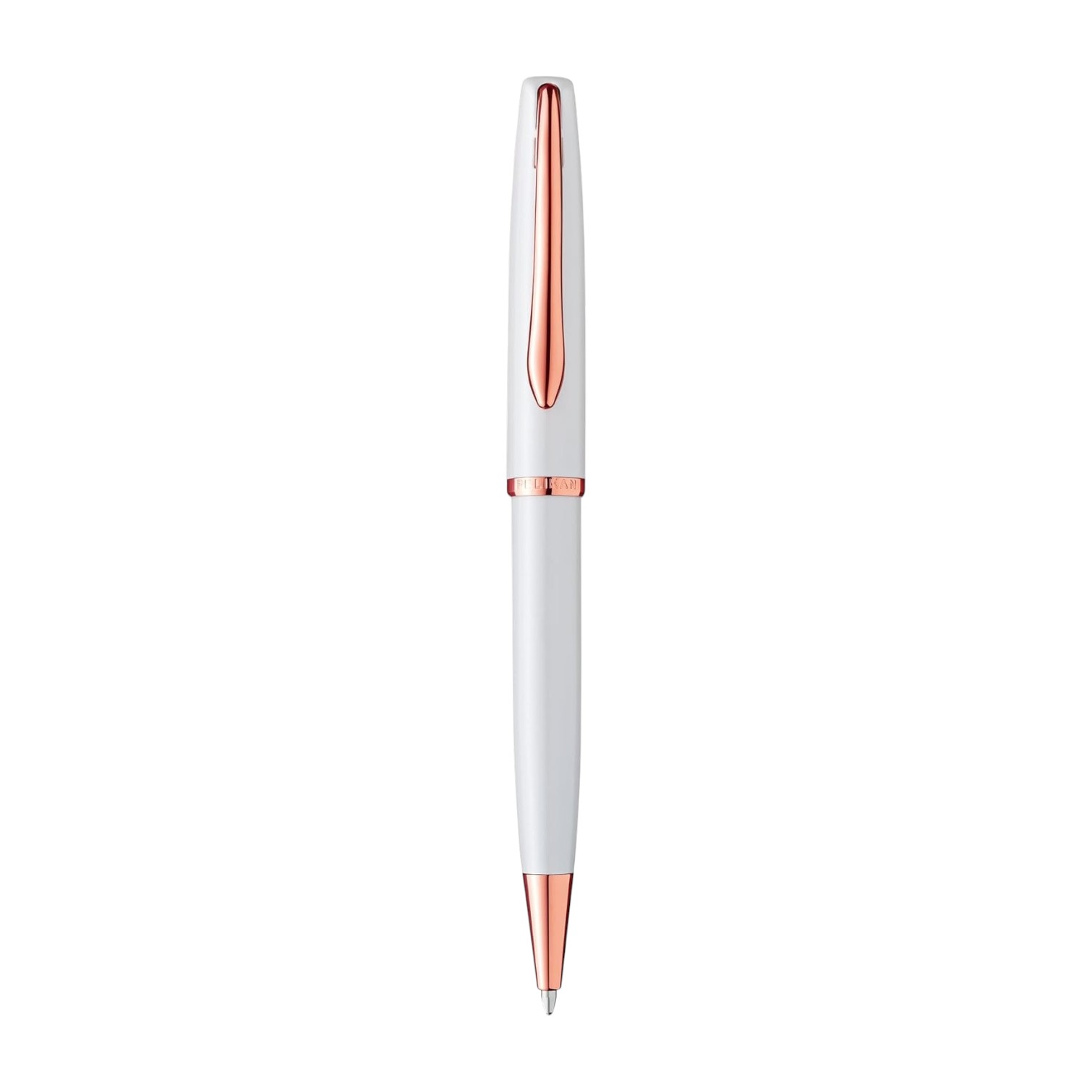 Añade estilo a tu escritura con este bolígrafo de diseño moderno y metálico. Mecanismo de giro, tinta negra y opciones de regalo. ¡Elegancia en cada trazo!