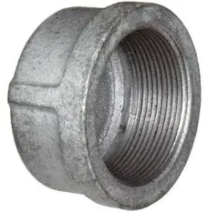 Galvanized Threaded Cap