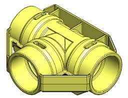 3" Certa-Set Riser Tee FxFxFxM